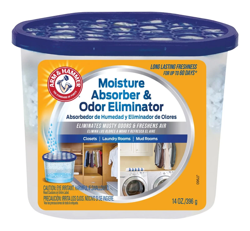 14 Oz. Arm & Hammer Disposable Moisture Absorber And Odor Eliminator Fresh Scent