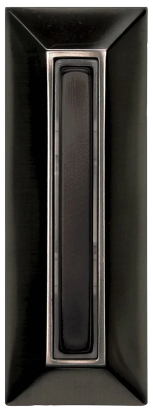 Sl-754-02 Metal Wired Pushbutton Doorbell With Led Halo Light