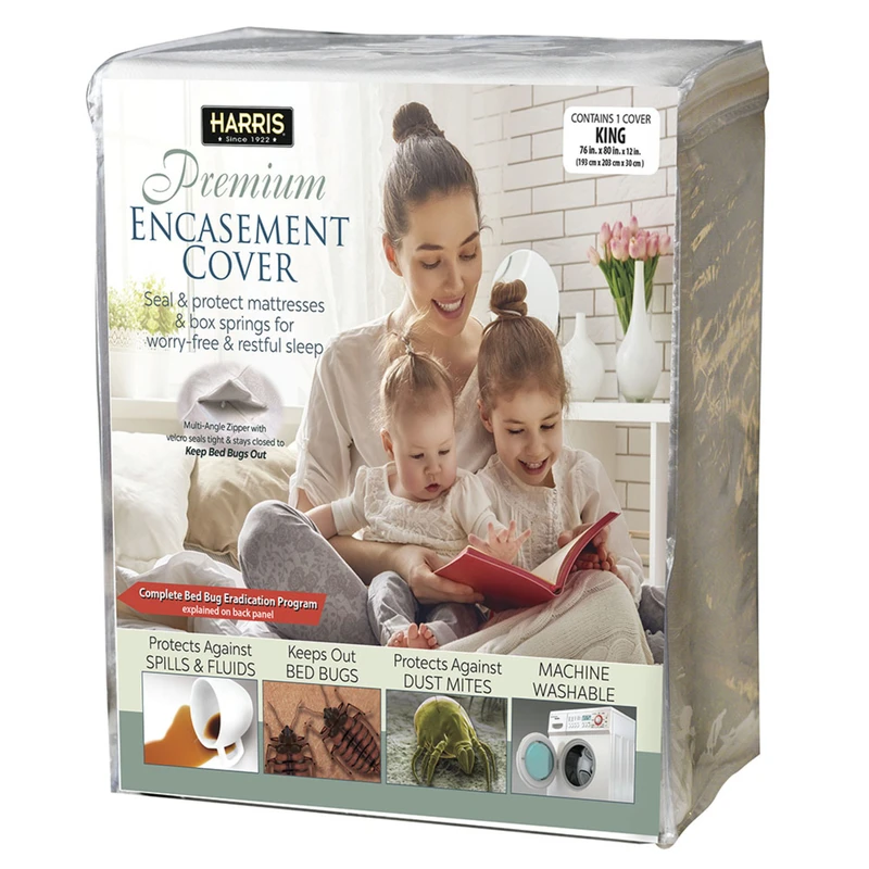 Bed Bug Mattress and Box Spring Protective Covers King (2-Pack)