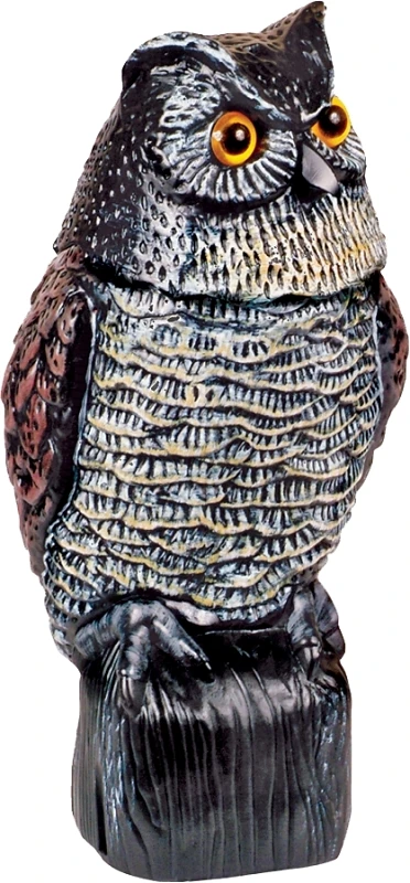 Easy Gardener Bobble Head Garden Defense Owl - Model 8011 For Pest Control