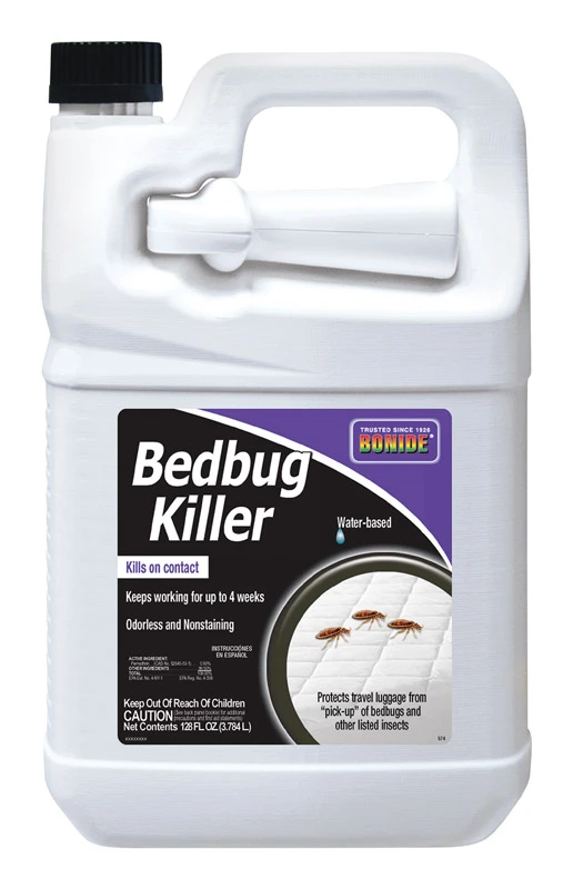 Bedbug Liquid Insect Killer 128 Oz - Effective Pest Control For Home