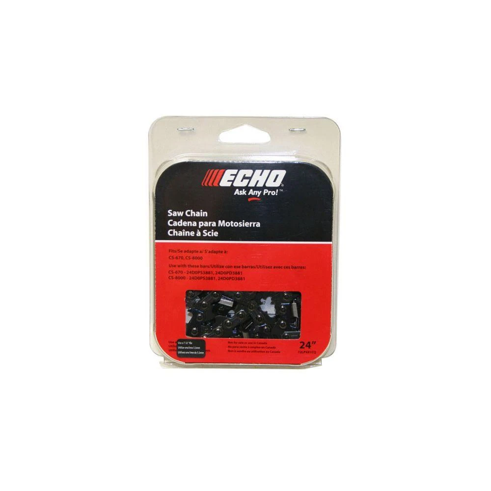 Super 70 24 In. Chainsaw Chain - 81 Link Replacement