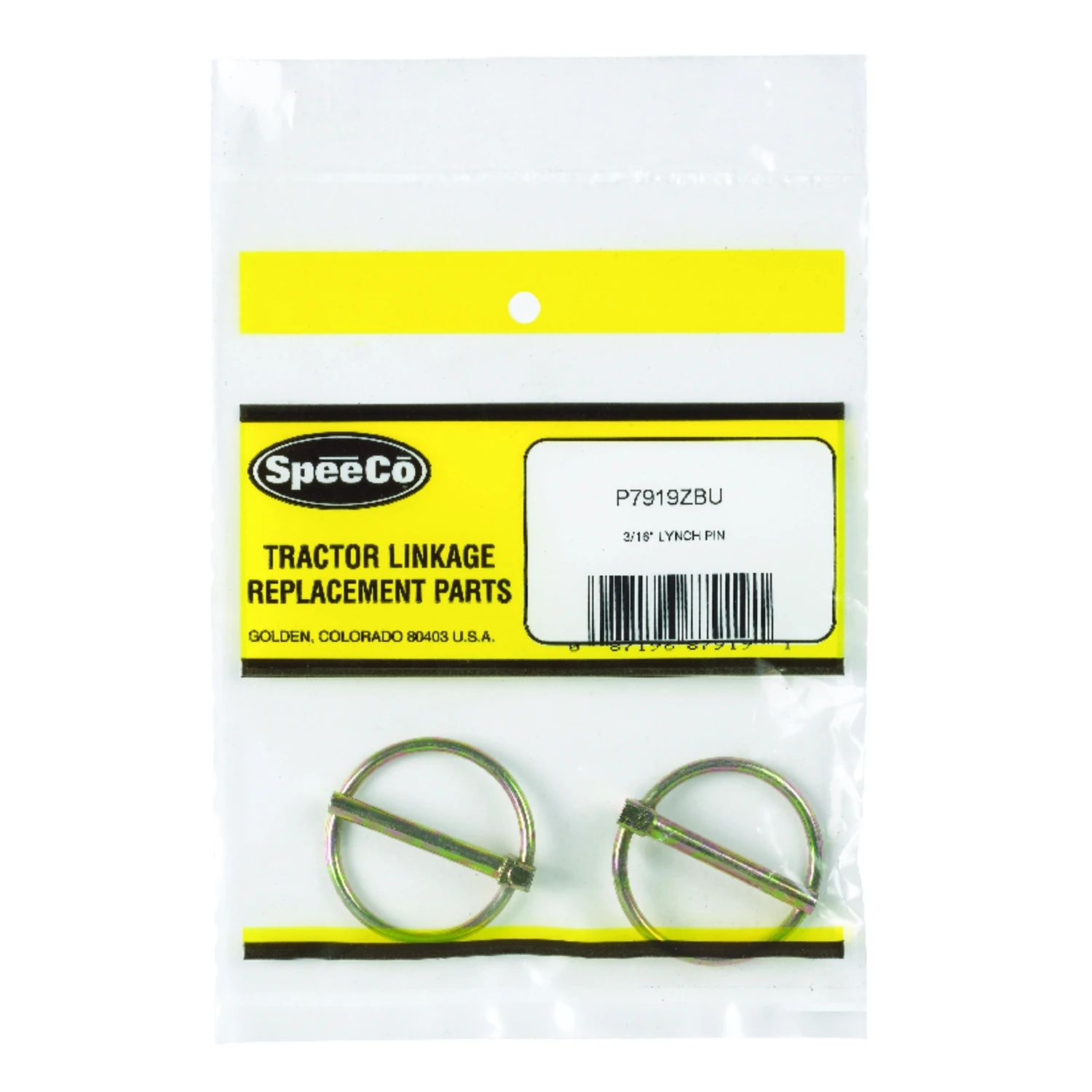 LYNCH PIN 3/16" 2PK