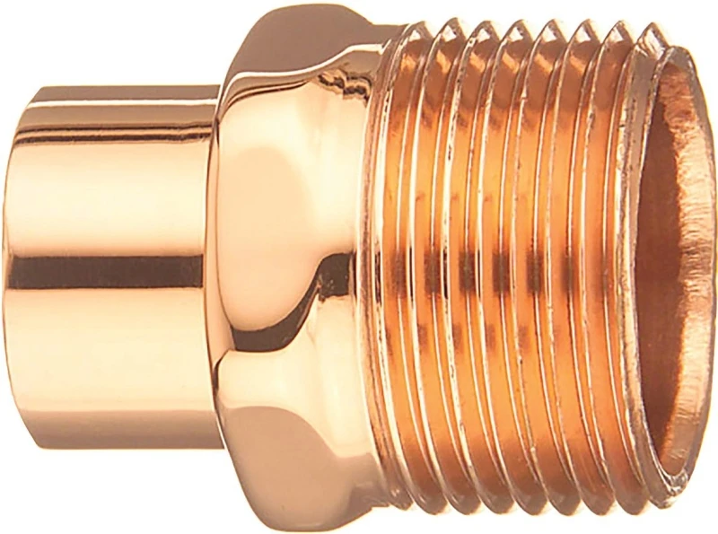 1/2 In. Copper X 1/2 In. Mpt Copper Street Adapter