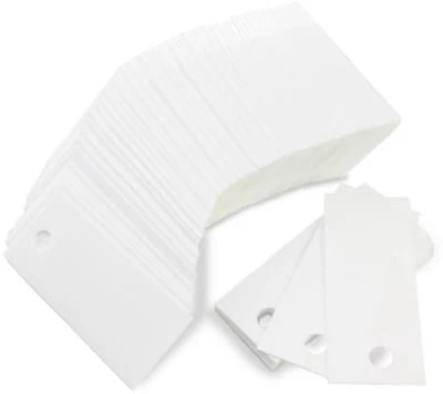 White Plastic Location Ticket Holder 1.2 X 2.9 In. - 2500 Count