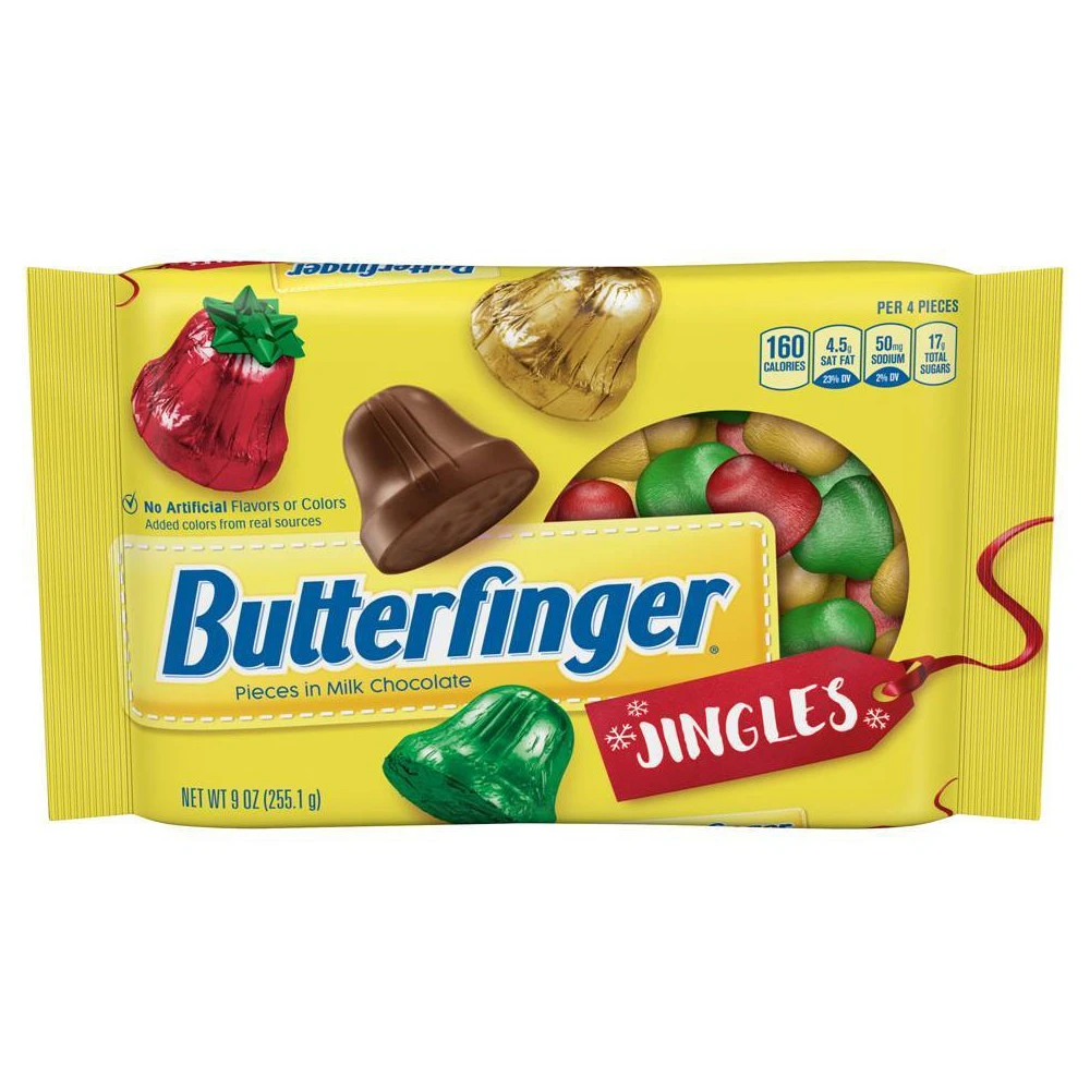 BUTTERFINGER JINGLES 9 OZ