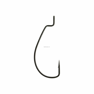 Plastic Worm Fish Hook, Size 2/0, 6-Pk.
