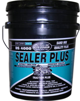 Plus Filler/sealer Asphalt Emulsion Driveway Sealer, 4.75-gallon Container