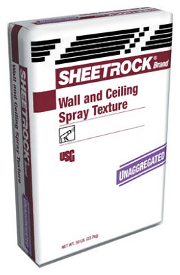 50 Lb Unaggregated Spray Wall & Ceiling Texture Finish For Interior Applications