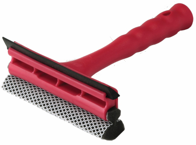 9-inch Plastic Windshield Squeegee With Rubber Frame And Handle