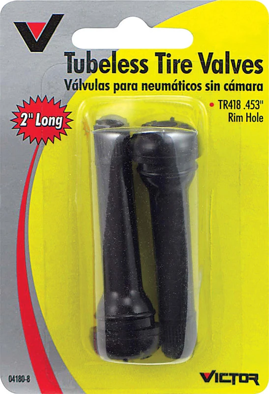 Rubber 60 Psi Tubeless Tire Valve Core, 2-inch, Model 22-5-04180-8