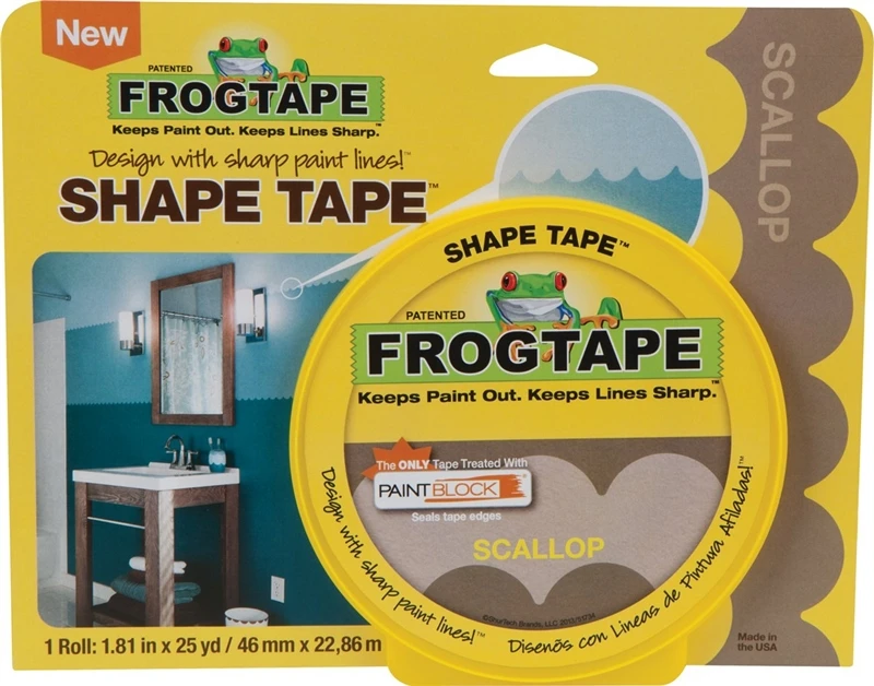 1.81" X 25 Yd Scallop Masking Tape - Model 282548