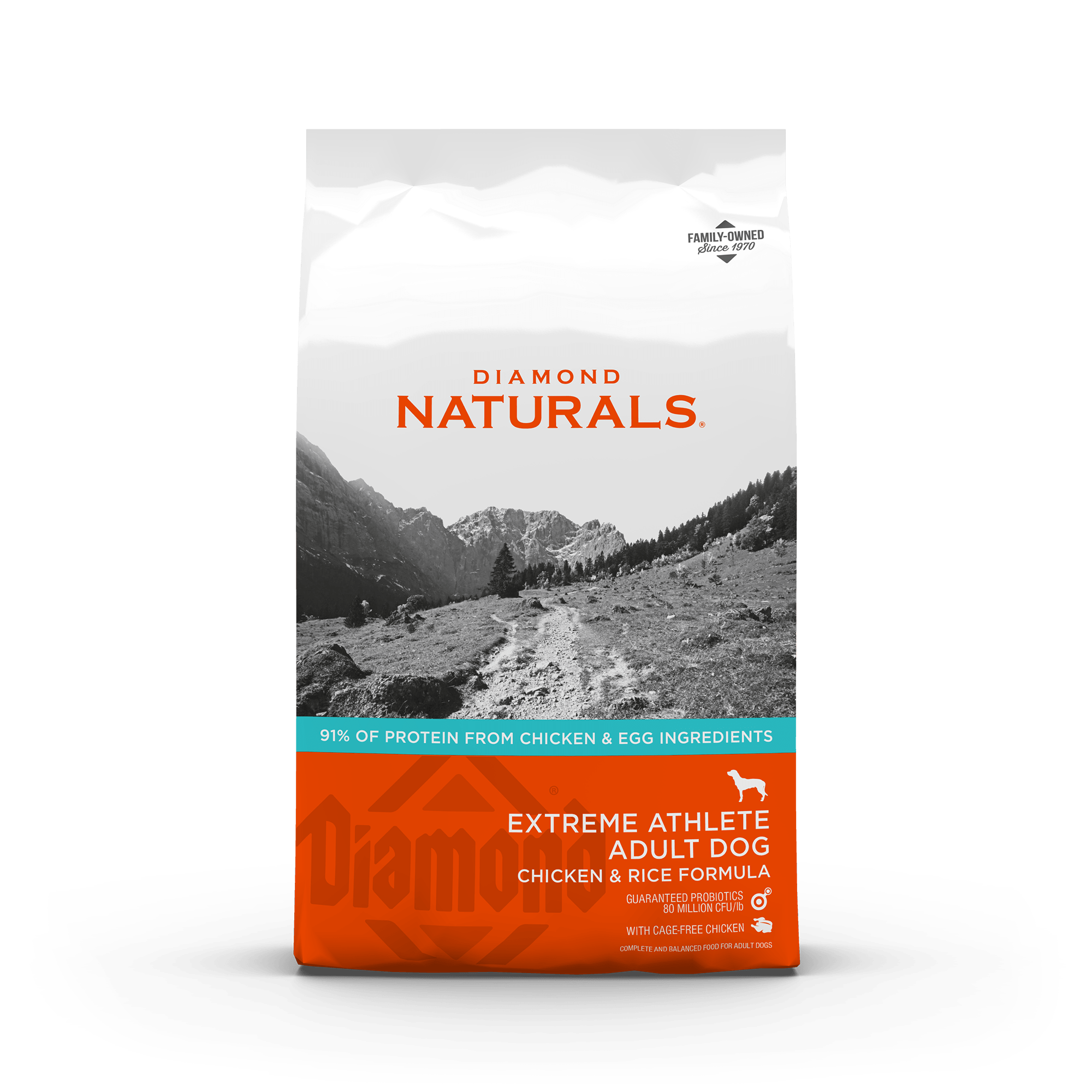 40 Lb. Diamond Naturals Extreme Athlete Dog Food For Active Dogs