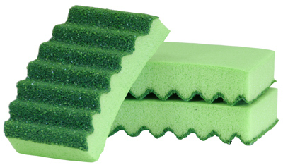 3PK HD Scrubber Sponge