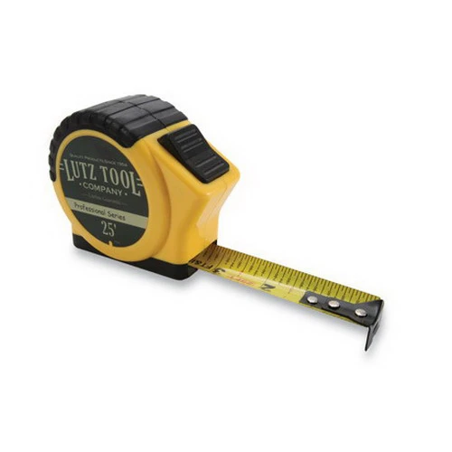 394b 25' Measuring Tape - Durable Steel Construction - Yellow
