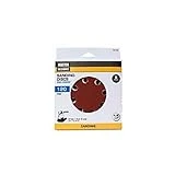 Sanding Discs, Aluminum Oxide, Red Resin, 120-Grit, 5 In., 8-Hole, 15-Pk.