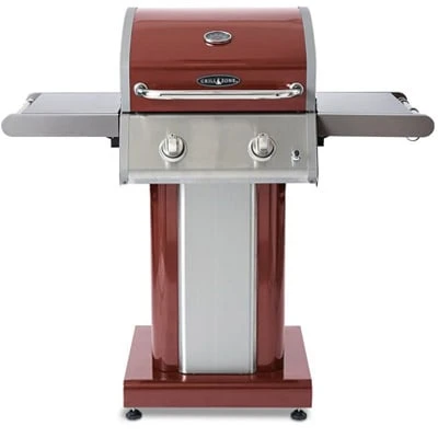 Pg-40202oola Grill Zone 2 Burner Pedestal Liquid Propane Grill