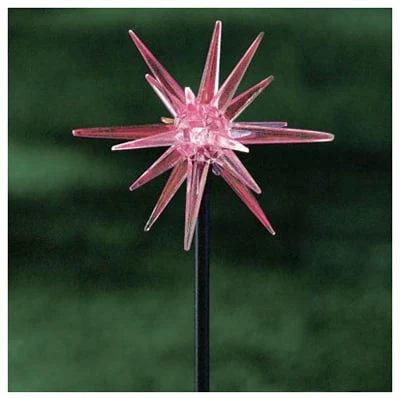 Pl-1062n Color-changing Solar Starburst Stake Light For Outdoor Decor