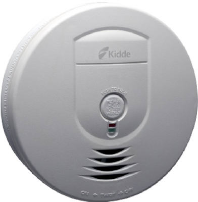 Battery Operated Wireless Smoke Detector With Interconnect Feature