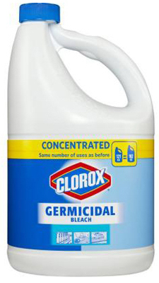 Germicidal Bleach, 121 Ounce Concentrated Cleaning Solution