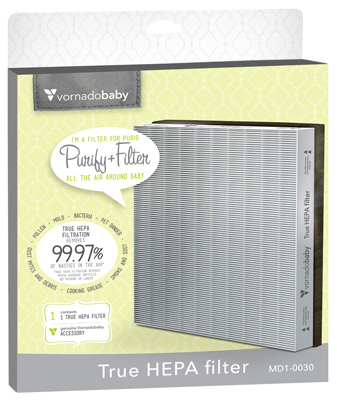 Purio Air Purifier True Hepa Filter Md1-0030 For Vornado Air Purifiers