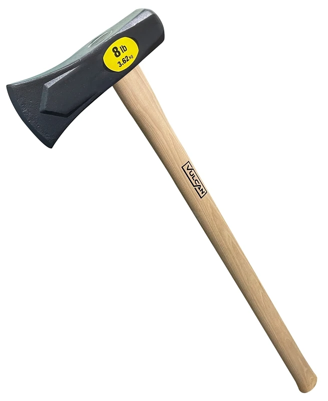 8 Lb Splitting Maul With 33-3/8 In Wooden Handle