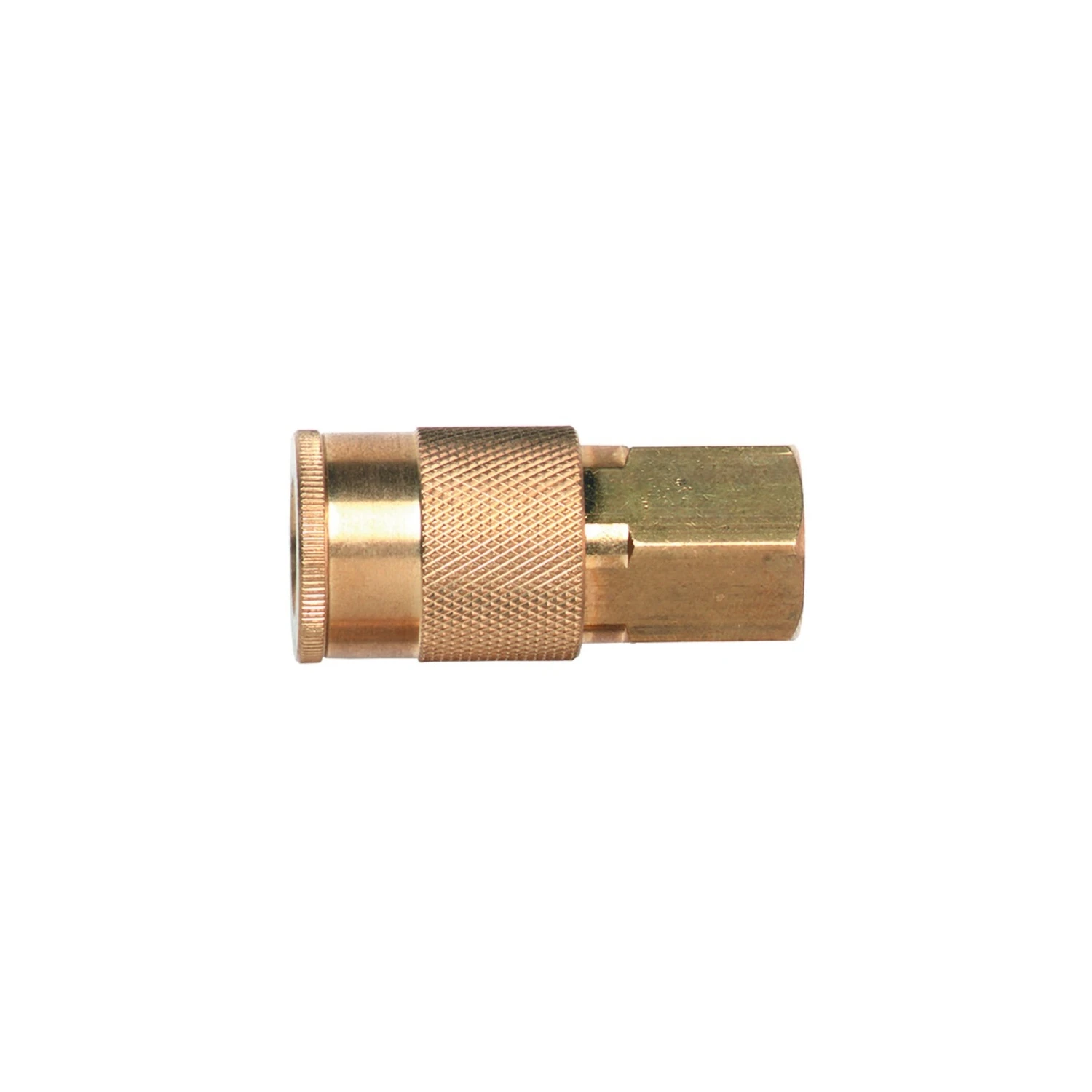 1/4 In. Female Steel Air Coupler - Durable Pneumatic Tool Accessory