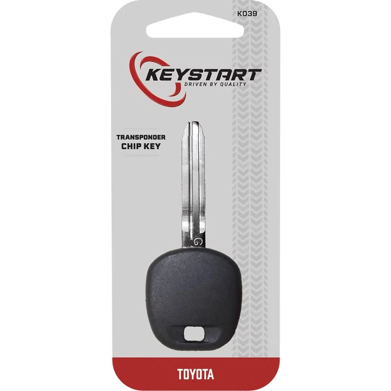 Transponder Key Automotive Chipkey K039 Double Sided For Toyota Vehicles