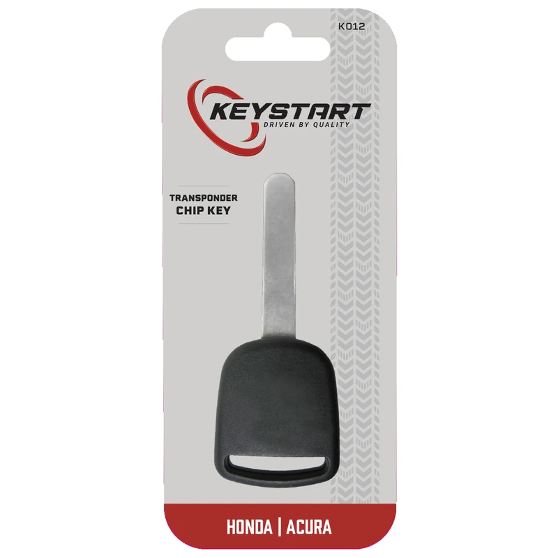 Transponder Key Automotive Chipkey K012 Double Sided For Honda Vehicles