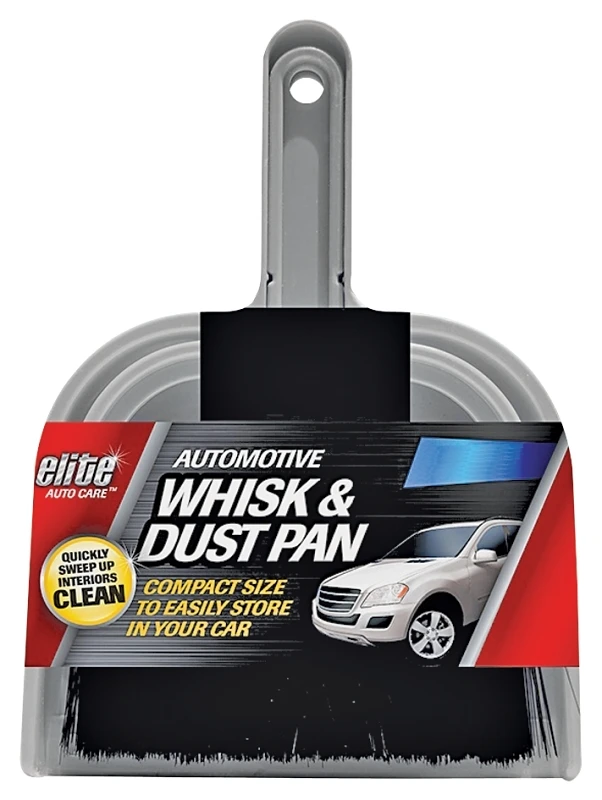 Whisk And Dust Pan Model 9697 For Auto Interior Cleaning