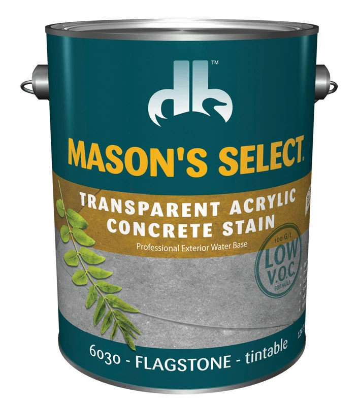 1-gallon Transparent Flagstone Water-based Acrylic Concrete Stain By Mason's Select