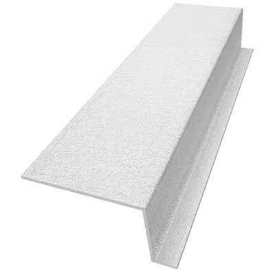 Galvanized Steel Z Bar, 28 Gauge Thickness, 10 Feet Length