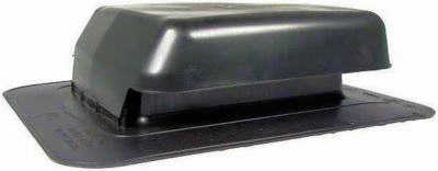 Plastic Roof Vent 50 Square Inches Net Free Vent Area Black Model Prv50bl