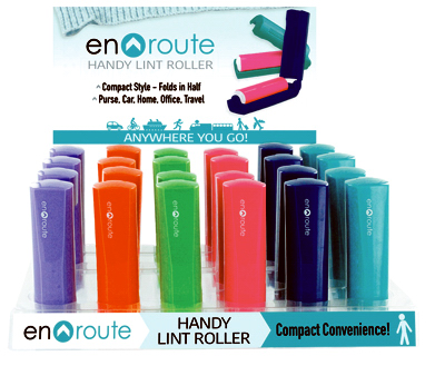 Dm Merchandising En Route Plastic Lint Roller - Model Enr-lint