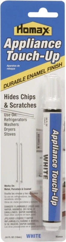 0.34 Ounce White Epoxy Appliance Touch-up Pen Model 5553