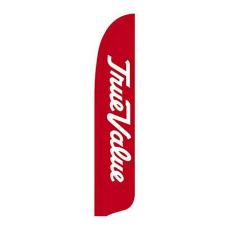 186992 11 Ft. Red True Value Blade Banner