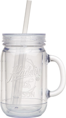 Classic Insulated Mason Jar Tumbler, 20 Ounce, Bpa Free