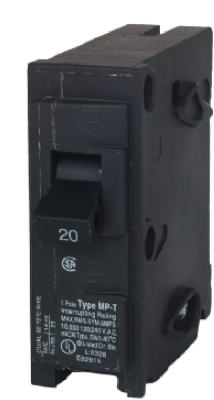 50 Amp Single Pole Type Mp Circuit Breaker Model Mp150