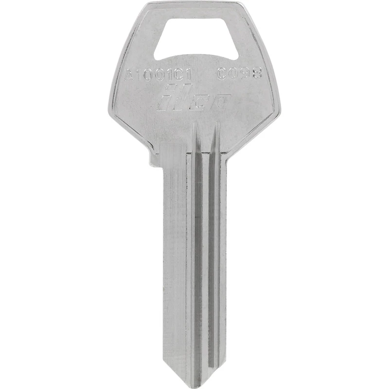 Keykrafter Universal Key Blank 2051 Co98 Single Sided Brass Key