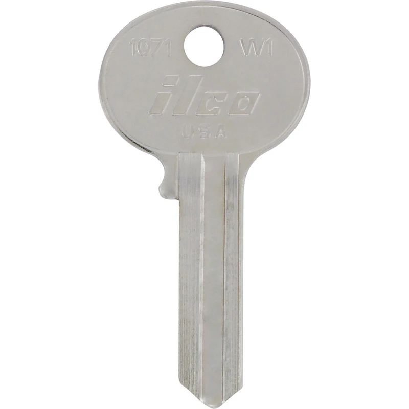 Keykrafter Universal Key Blank 2008 W1 Single Sided Brass