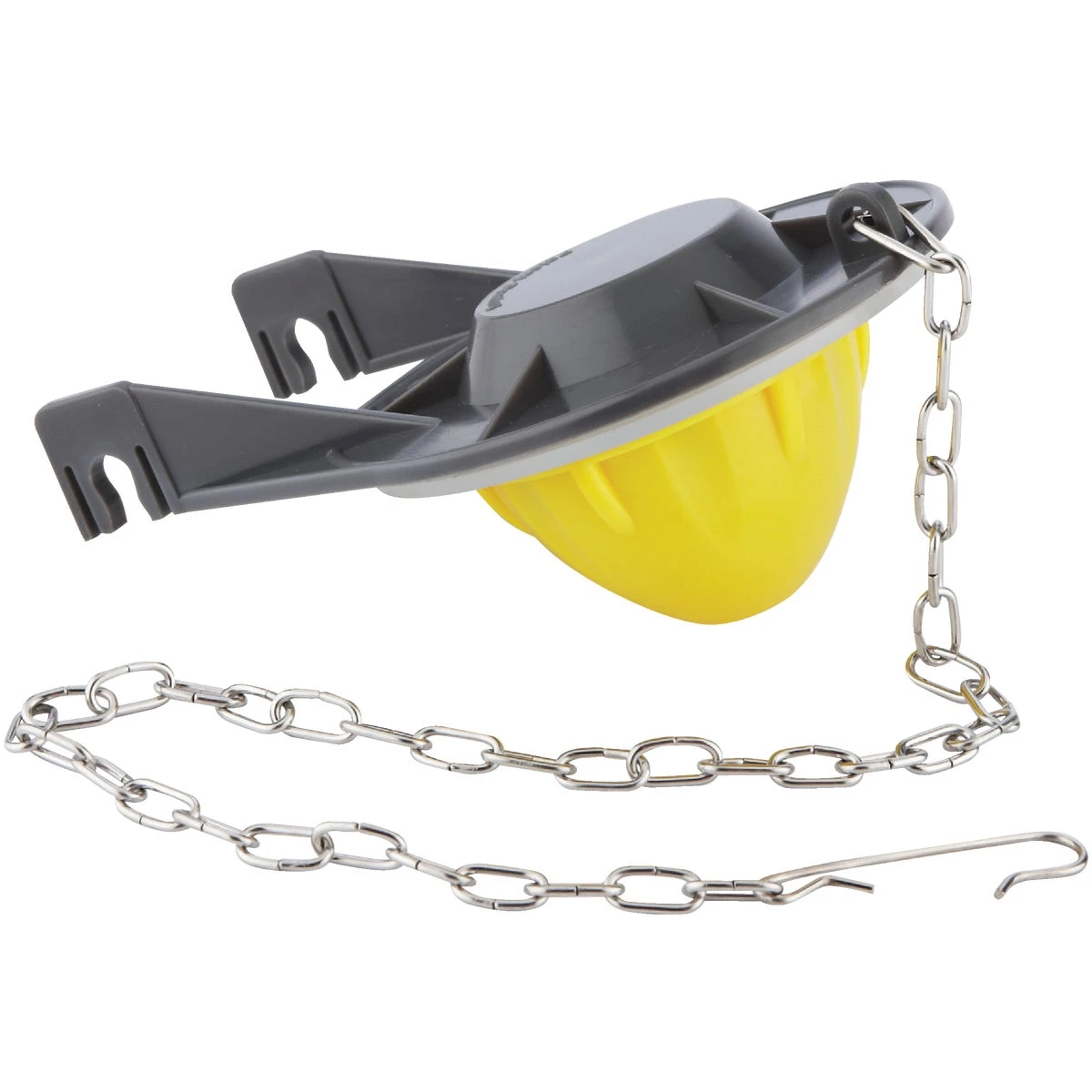 Rigid Plastic Toilet Flapper For Kohler Wellworth With Stainless Steel Chain