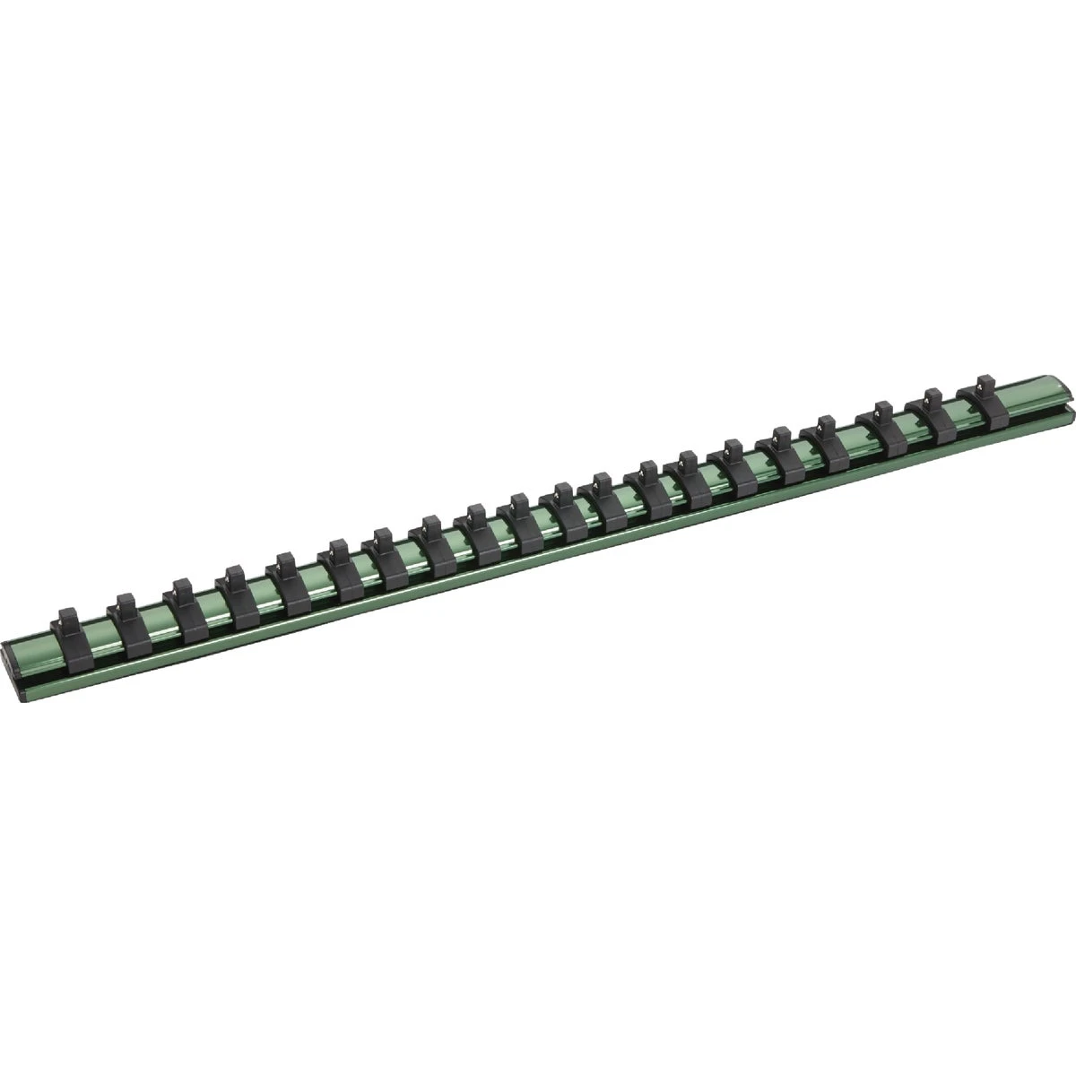 1/4 Inch Steel Socket Holder Rail With Magnetic Base And Sliding Clips