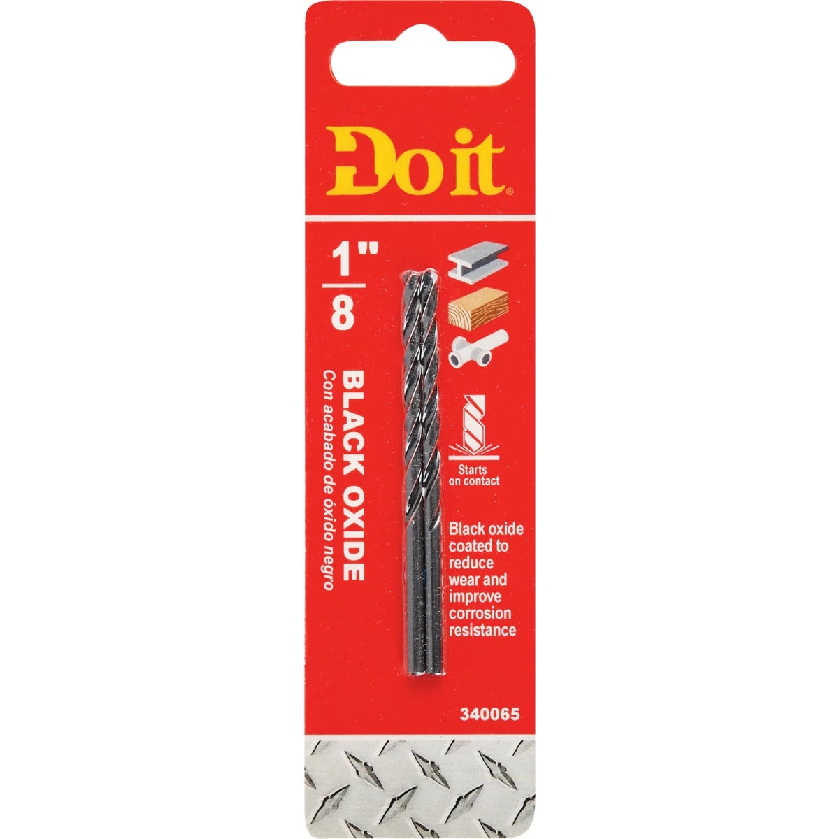 Do it Best 1/8 In. Black Oxide Drill Bit (2-Pack)