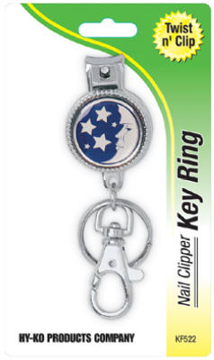 NAIL CLIPPER KEY CHAIN
