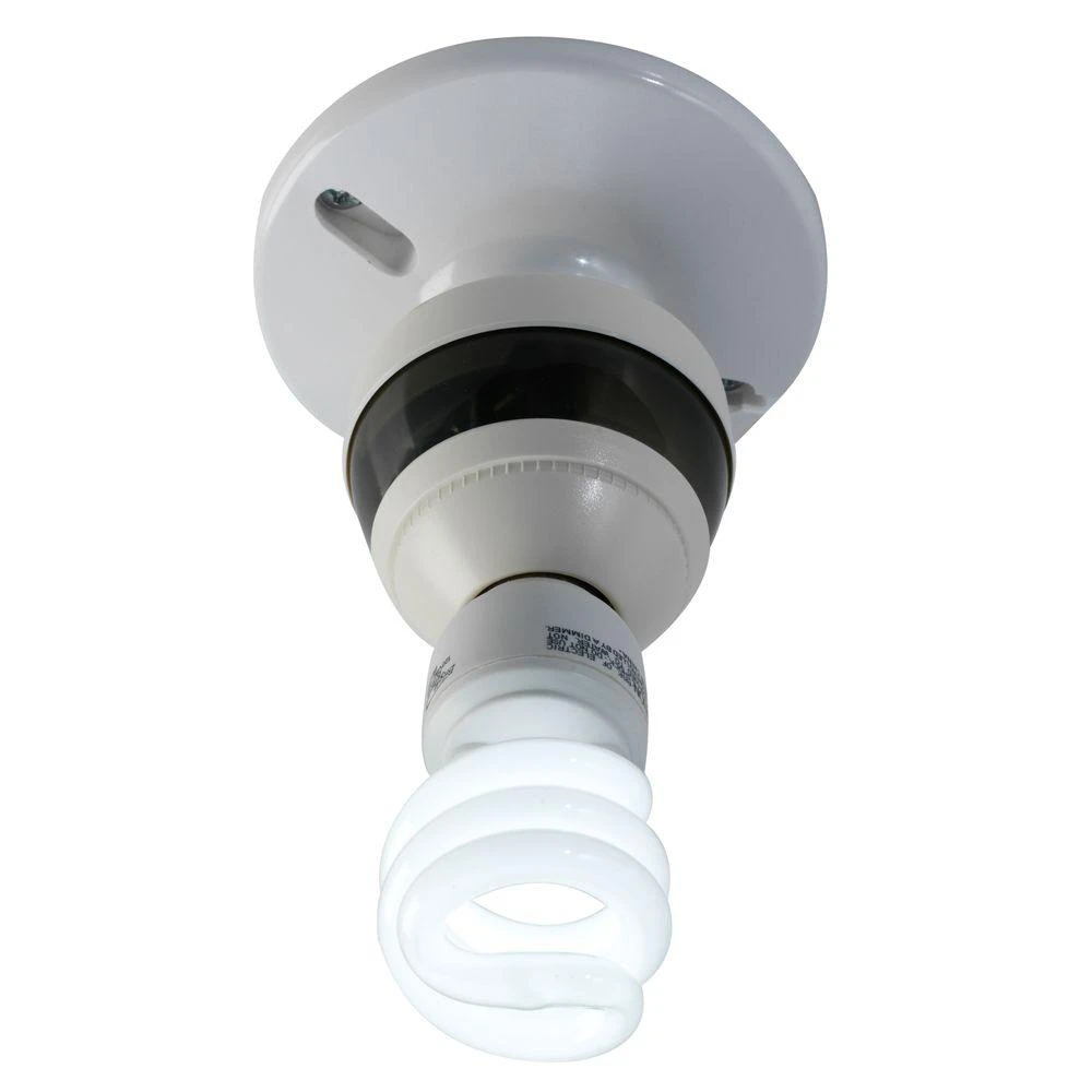 Pir725 Motion-sensing Light Socket For Indoor Use With Incandescent And Cfl Bulbs