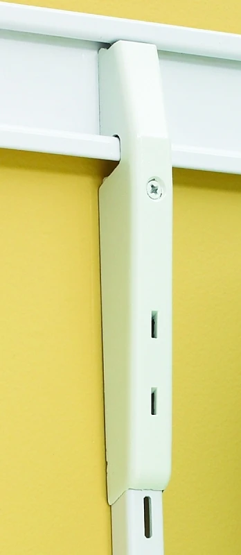 80 Series Shelf Standard Mounting Bracket Hang Rail Link Adapter - White