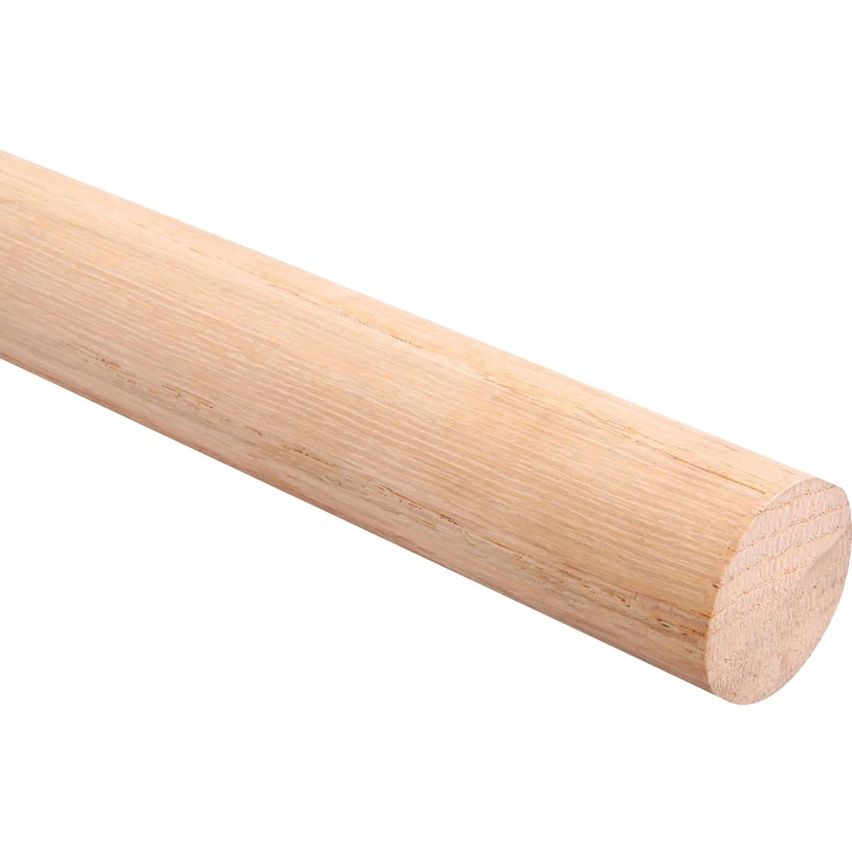 John Sterling Closet-pro 6 Ft. X 1-5/16 In. Heavy-duty Unfinished Red Oak Closet Rod