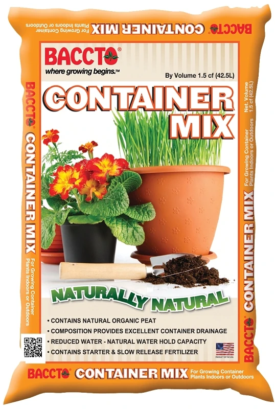 Container Mix, 1.5-cubic Feet For Indoor And Outdoor Plants