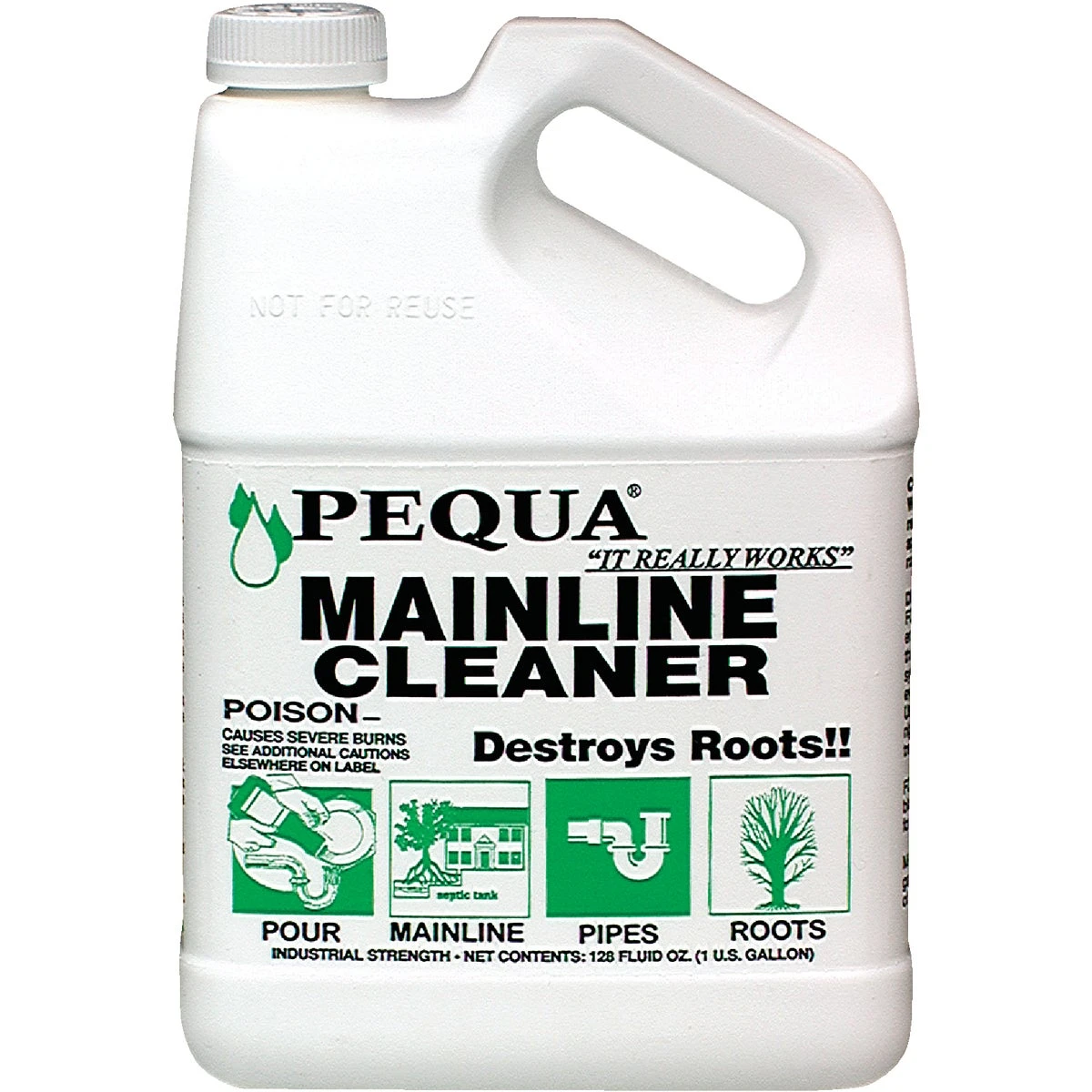 128 Oz. Industrial Strength Mainline Drain Cleaner For All Pipe Types