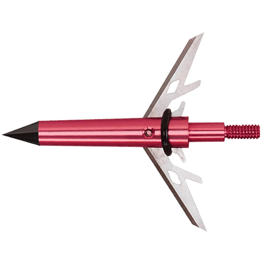 Therm-X Cut-On-Contact Mechanical Broadhead, Red, 100 Grain, 3-Ct.